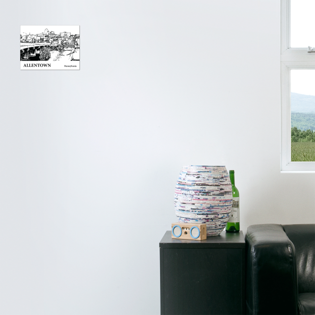 Allentown Pennsylvania by Lakeric